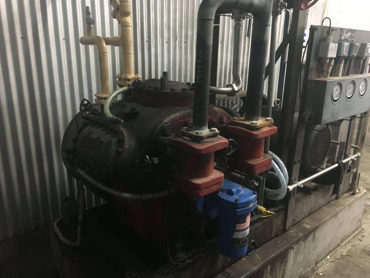 Compressor and motor overhaul — Mechanical